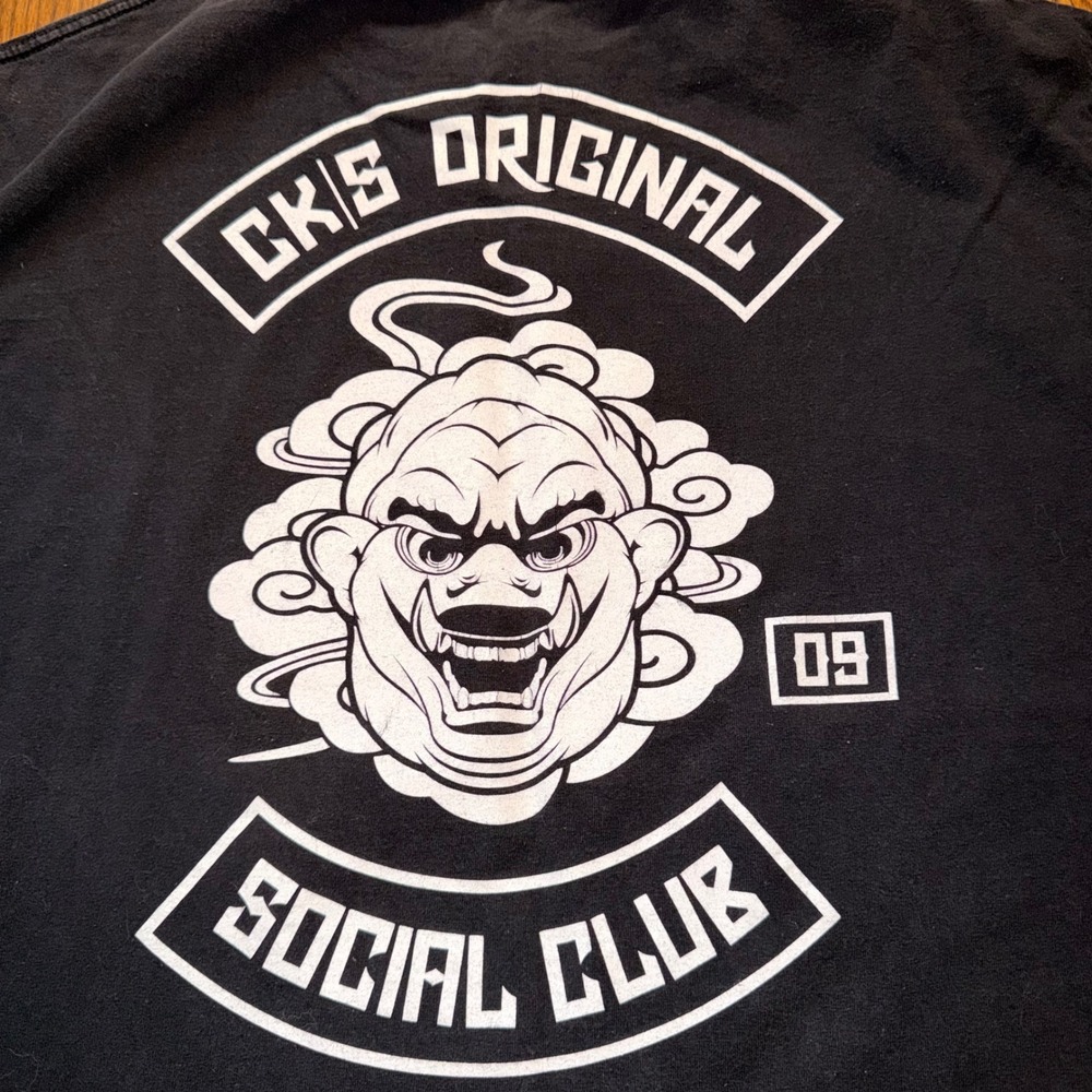 CKS Original Social Club Top Vape Chapter Graphic T-Shirt XL Black - Picture 5 of 8